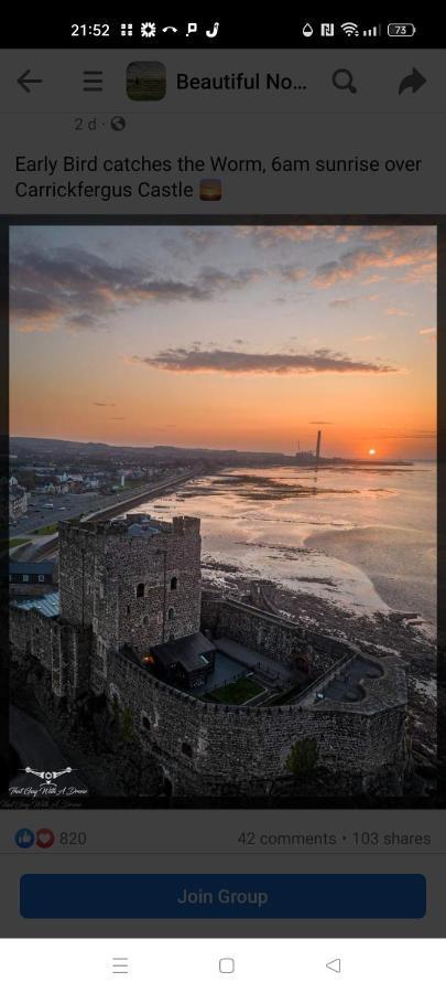 Harbour View Apartment Carrickfergus Exterior foto